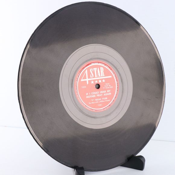 "T" Texas Tyler, God Put A Rainbow In The Sky 1948 78 rpm 10" Record 4-Star 1281 - Picture 9 of 12